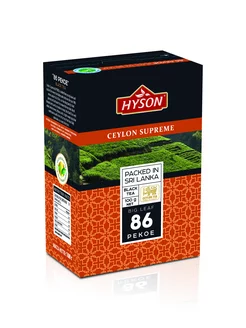 Черный чай Ceylon supreme 86 Pekoe 100 г Hyson 224413282 купить за 254 ₽ в интернет-магазине Wildberries