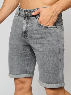 Шорты джинсовые летние серые GOD BARON jeans 224415477 купить за 1 964 ₽ в интернет-магазине Wildberries