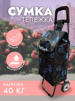 Сумка тележка хозяйственная на колёсиках Hakim Shop 224419658 купить за 1 556 ₽ в интернет-магазине Wildberries