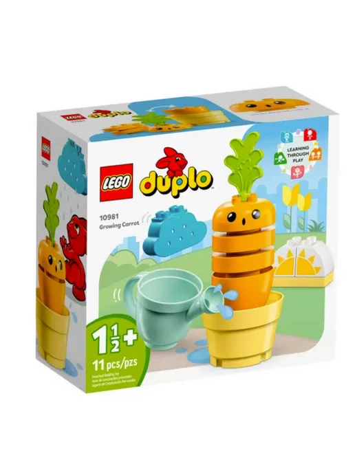 LEGO Конструктор Duplo Выращиваем морковку