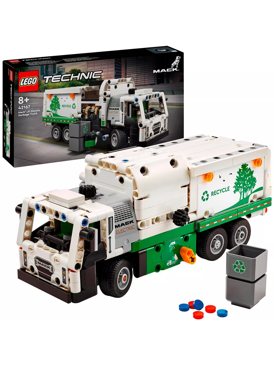 LEGO Technic 42167 Mack LR Electric LEGO 224435993 4 290 Wildberries