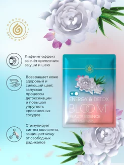 Тканевая маска BLOOM FACE MASK ENERGY + DETOX