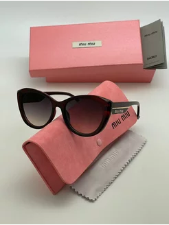 солнцезащитные очки MIU MIU А&В Glasses 224495585 купить за 2 327 ₽ в интернет-магазине Wildberries