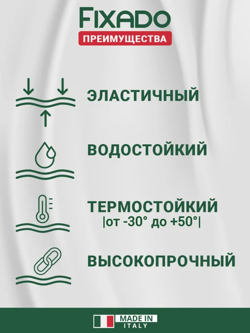 FIXADO Клей для обуви и подошвы, кожи и ткани. 20мл, 20 мл, фото 3