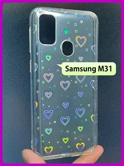 Чехол для M31 на Самсунг М31 с рисунком голограммой Samsung 224519902 купить за 227 ₽ в интернет-магазине Wildberries