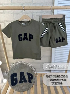 Спортивный костюм GAP двойка футболка шорты в садик