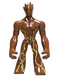 Большая фигурка Marvel, Грут, конструктор, игрушка Polegon 224521323 купить за 365 ₽ в интернет-магазине Wildberries
