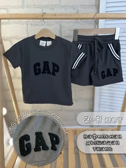 Спортивный костюм GAP двойка футболка шорты в садик