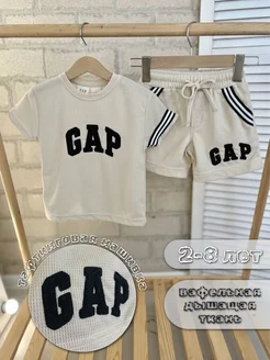 Спортивный костюм GAP двойка футболка шорты в садик