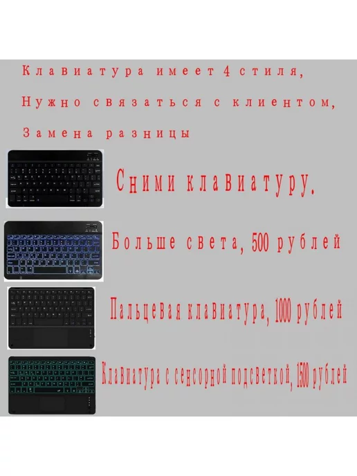 Fanoya Чехол для планшета Lenovo Xiaoxin Tab PAD PRO11 .5(TB-J71, синий, фото 6