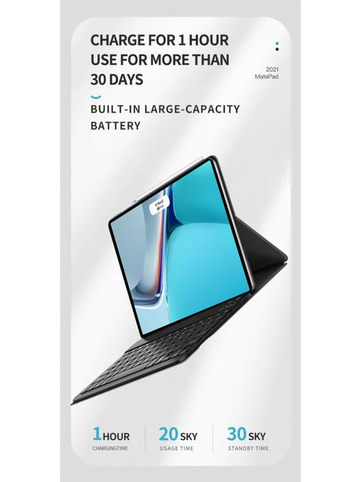 Fanoya Чехол для планшета Lenovo Xiaoxin Tab PAD PRO11 .5(TB-J71, синий, фото 8