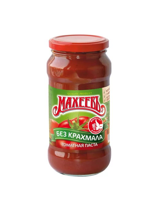 МахеевЪ Томатная паста "Домашняя" 180 г, 3 шт, 500 г, 3 шт, фото 2