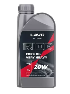 Вилочное масло MOTO RIDE Fork oil 20W, 1 л. Ln7786