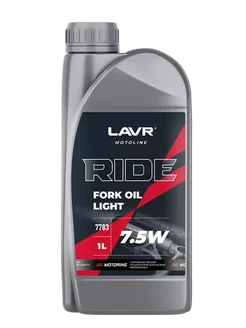 Вилочное масло MOTO RIDE Fork oil 7.5W, 1 л. Ln7783