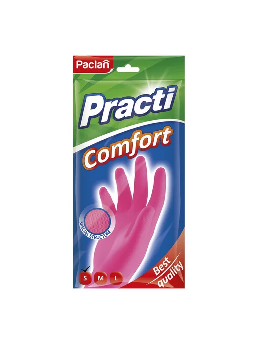 Paclan Practi Comfort, размер M, розовые