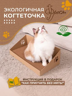 Когтеточка Диванчик ФРОСЯ 224614308 купить за 830 ₽ в интернет-магазине Wildberries