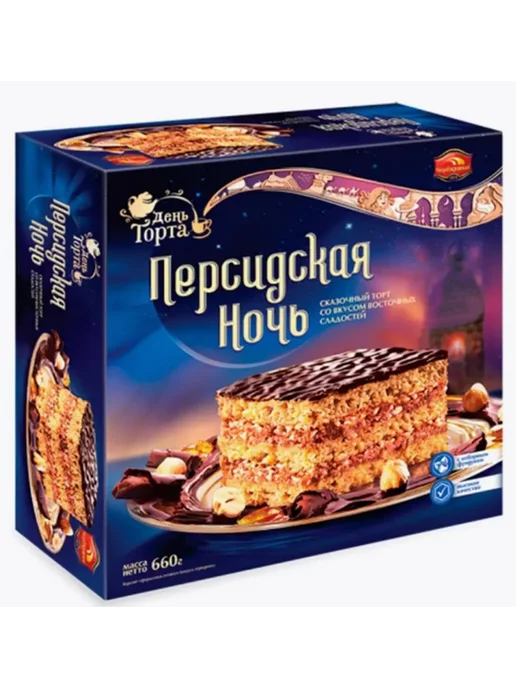 Черемушки Торт Персидская ночь, 660г, 660 г