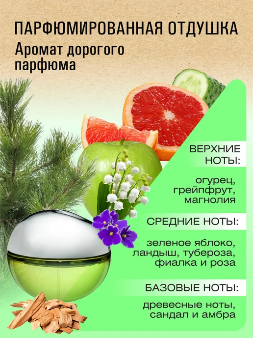 Repharm Зеленое яблоко дезодорант, зеленый, фото 2