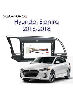 Переходная рамка Hyundai Elantra 2016-2018 9 дюймов