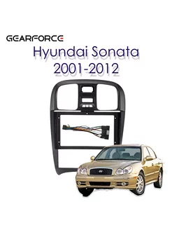 Переходная рамка Hyundai Sonata 2001-2012 9 дюймов