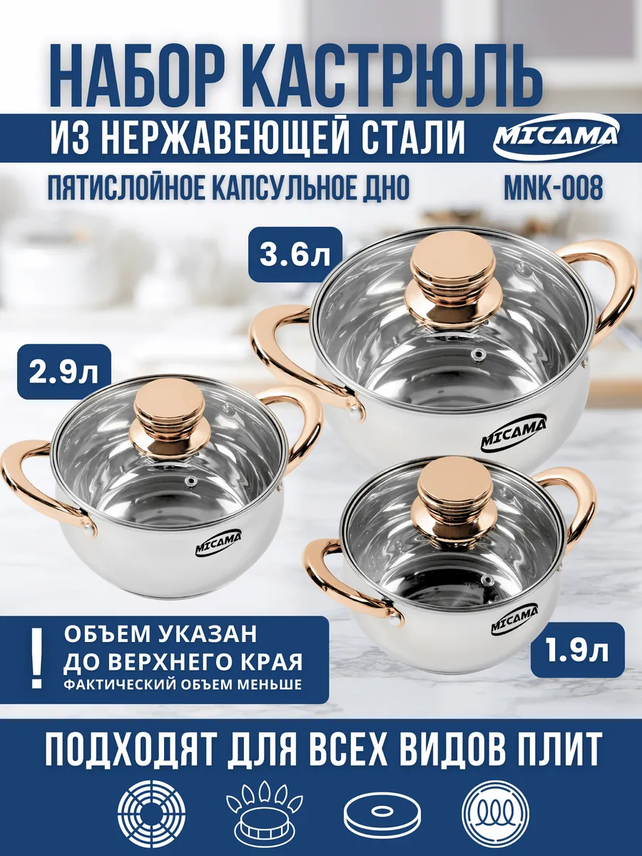 Набор кастрюль из...