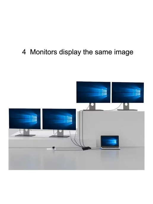 USBTOP Матричный коммутатор 2×4 HDMI PRO, 2x4, фото 4