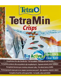 Корм чипсы TetraMin Crisps для аквариумных рыб 12 г