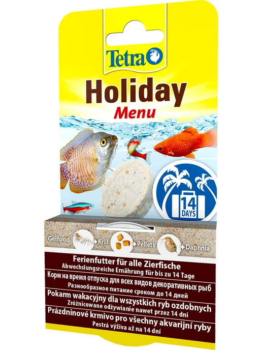 TETRA Корм для рыб аквариумных на время отпуска Holiday Menu 30 г, 30 г, фото 2