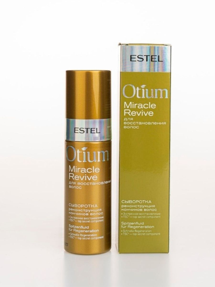 Estel для восстановления волос. Otium Miracle Revive для восстановления волос. Сыворотка "реконструкция кончиков волос" Otium Miracle Revive, 100 мл. Эстель отиум Миракл. Сыворотка реконструкция кончиков волос Otium Miracle Revive.