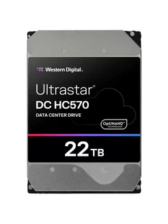 Жесткий диск серверный 3.5" 22TB DC HC570 (WUH722222ALE6L4) Western Digital 224810673 купить за 39 045 ₽ в интернет-магазине Wildberries