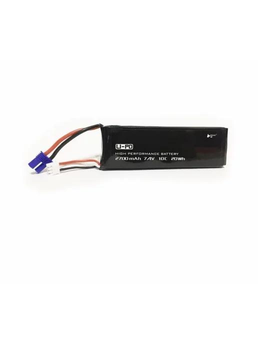 Аккумулятор для квадрокоптера Hubsan H501S (7 4V 2700 mAh), 2700 мАч, фото 2