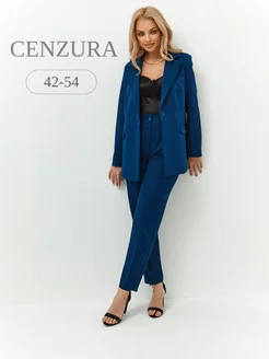 Костюм брючный классический cenzura 224846657 купить за 1 940 ₽ в интернет-магазине Wildberries