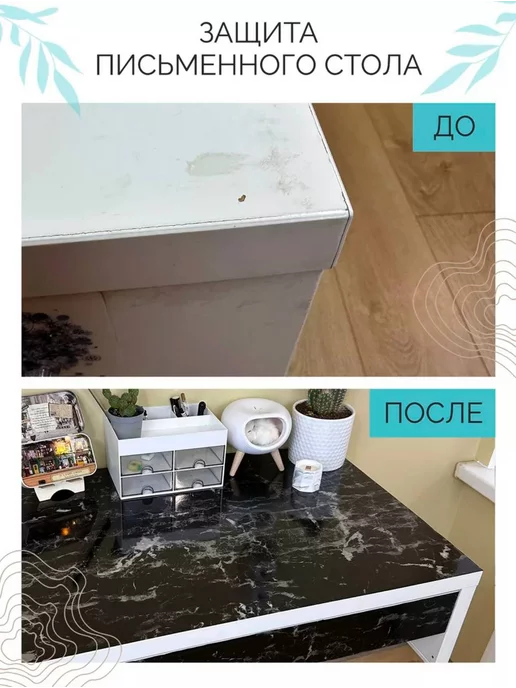 kitchen mig Пленка самоклеящаяся для мебели кухни и ванной пвх, черный, фото 5
