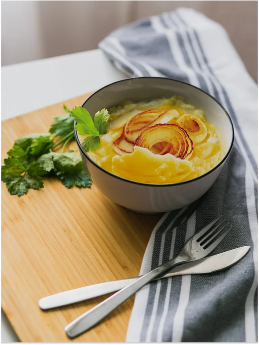 Картошечка Пюре картофельное с молоком и луком, 320 гр. - набор 2 шт, 320 г, 2 шт, фото 4