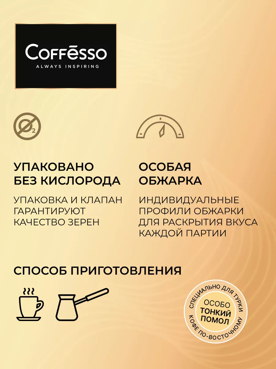 Кофе молотый JEZVA GOLD арабика, 200 г Coffesso 224872543 купить за 392 ₽ в  интернет-магазине Wildberries