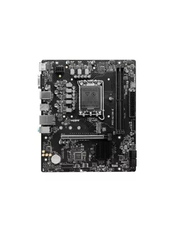 Материнская плата MSI H610 MSI PRO H610M-E (Socket1700,H610, MSI 224873580 купить за 8 037 ₽ в интернет-магазине Wildberries