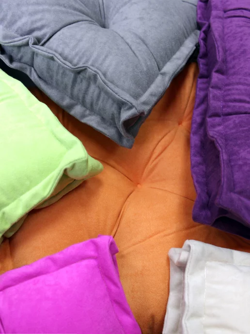 МАТЕX Подушка на стул без завязок VELOURS 40х40 см, 45x45 см, фото 5