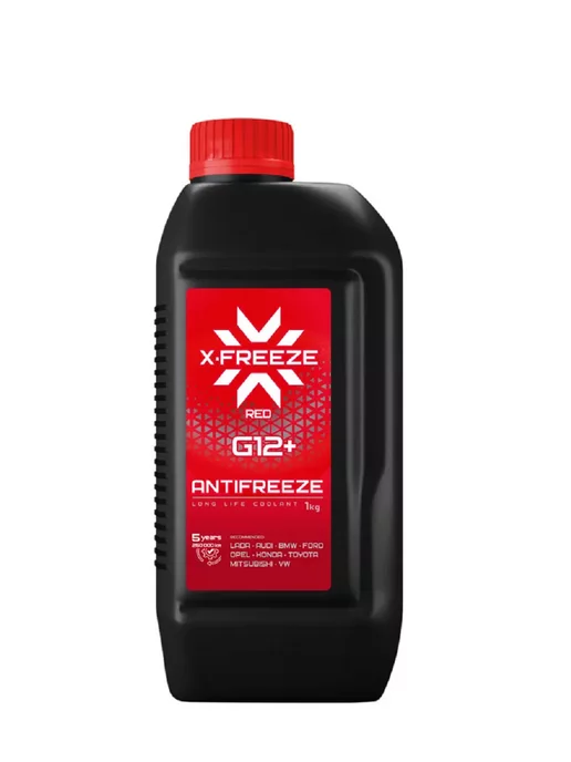 X-FREEZE Антифриз G12+ -40 1 л, 1 кг