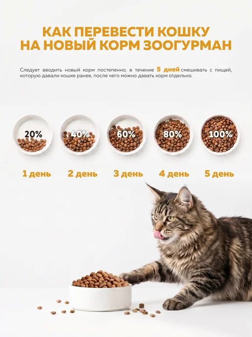 Сухой корм ЗООГУРМАН Кошек для собак, крупные, телятина, 1,5 кг, фото 6