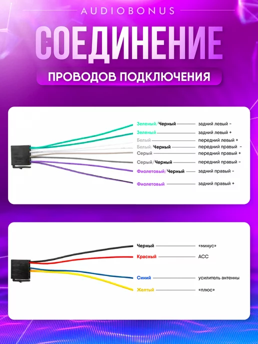 AudioBonus Автомобильная магнитола 1 DIN, 12-24V, Bluetooth, MP3, вариант, фото 5
