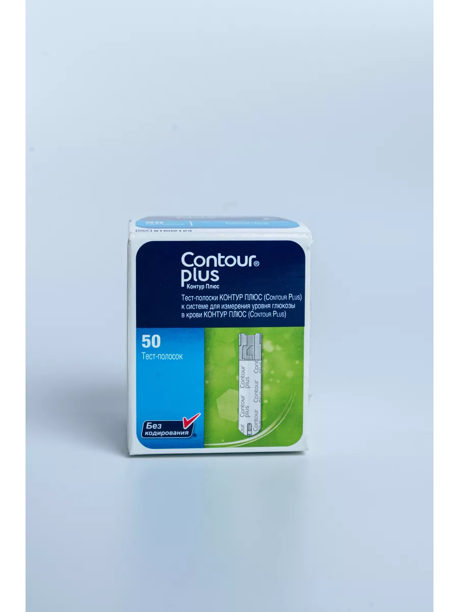 Тест-полоски Contour plus 50шт