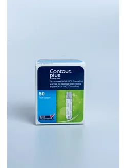 Тест-полоски Contour plus 50шт 224918369 купить за 905 ₽ в интернет-магазине Wildberries