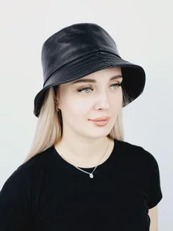 Кожаная панама на осень meh-acessories 224935062 купить за 3 449 ₽ в интернет-магазине Wildberries