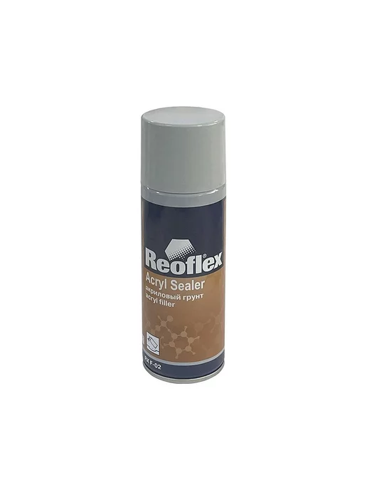 Reoflex RX F-02 Sealer Акриловый автомобильный грунт, серый 520 мл, 520 мл