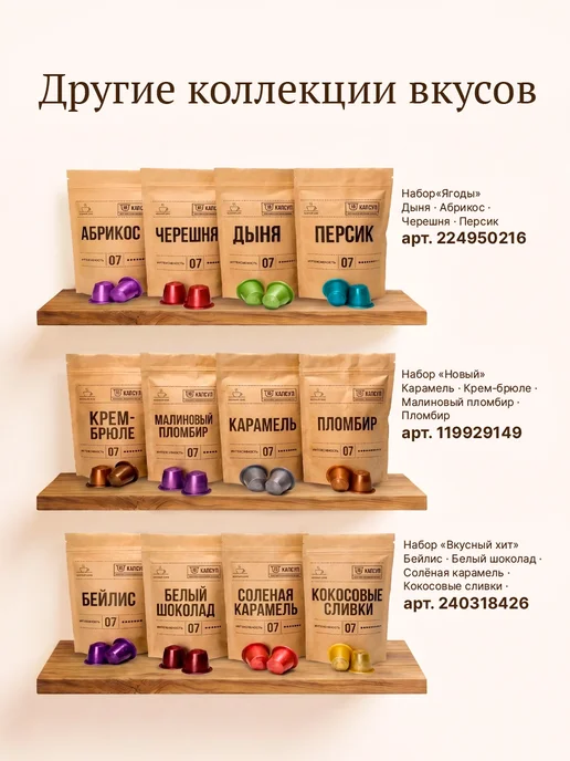 Вкусный кофе Капсулы для кофемашины Nespresso Ягоды, 40 шт, фото 7
