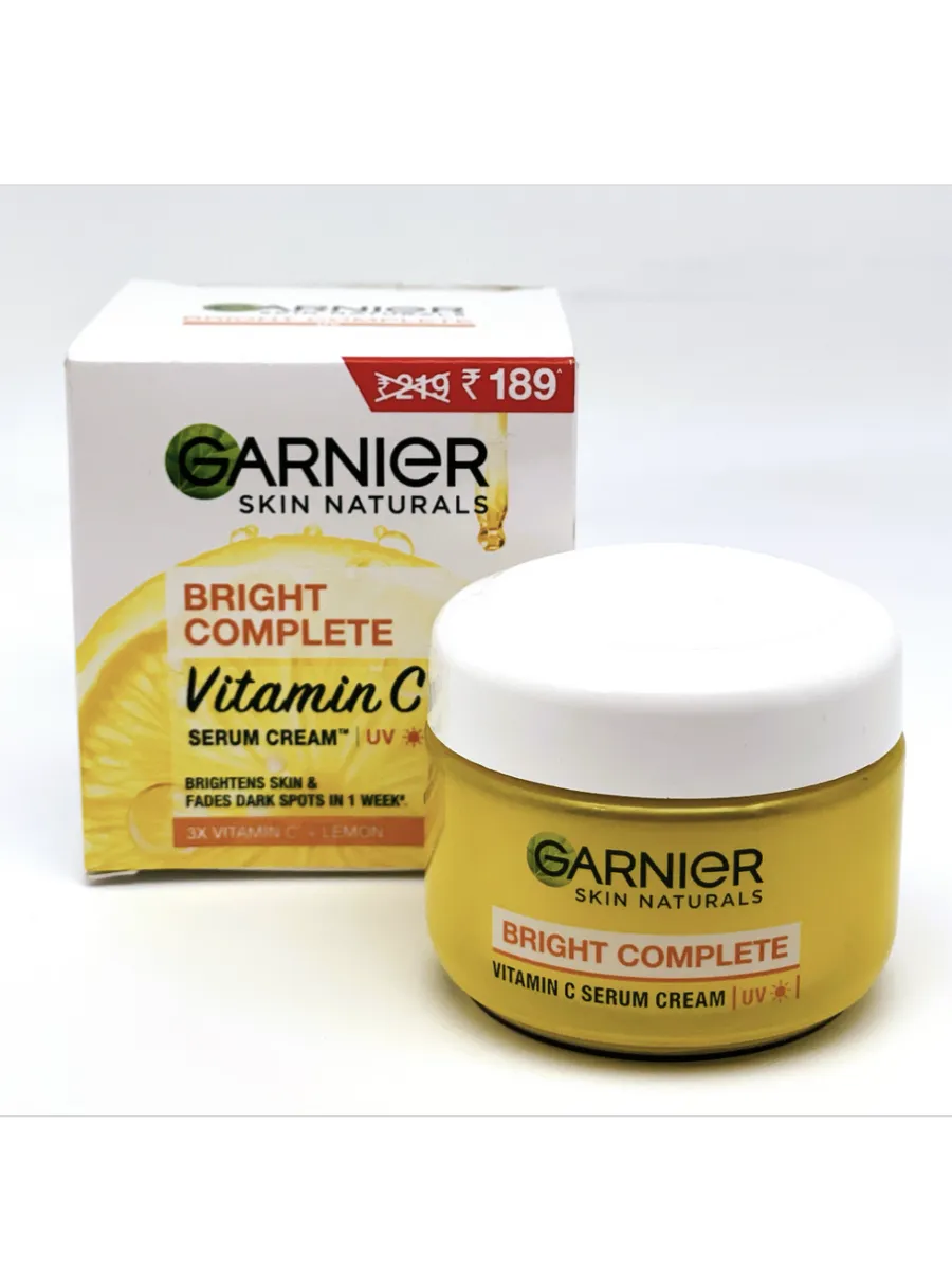 Garnier light cream discount