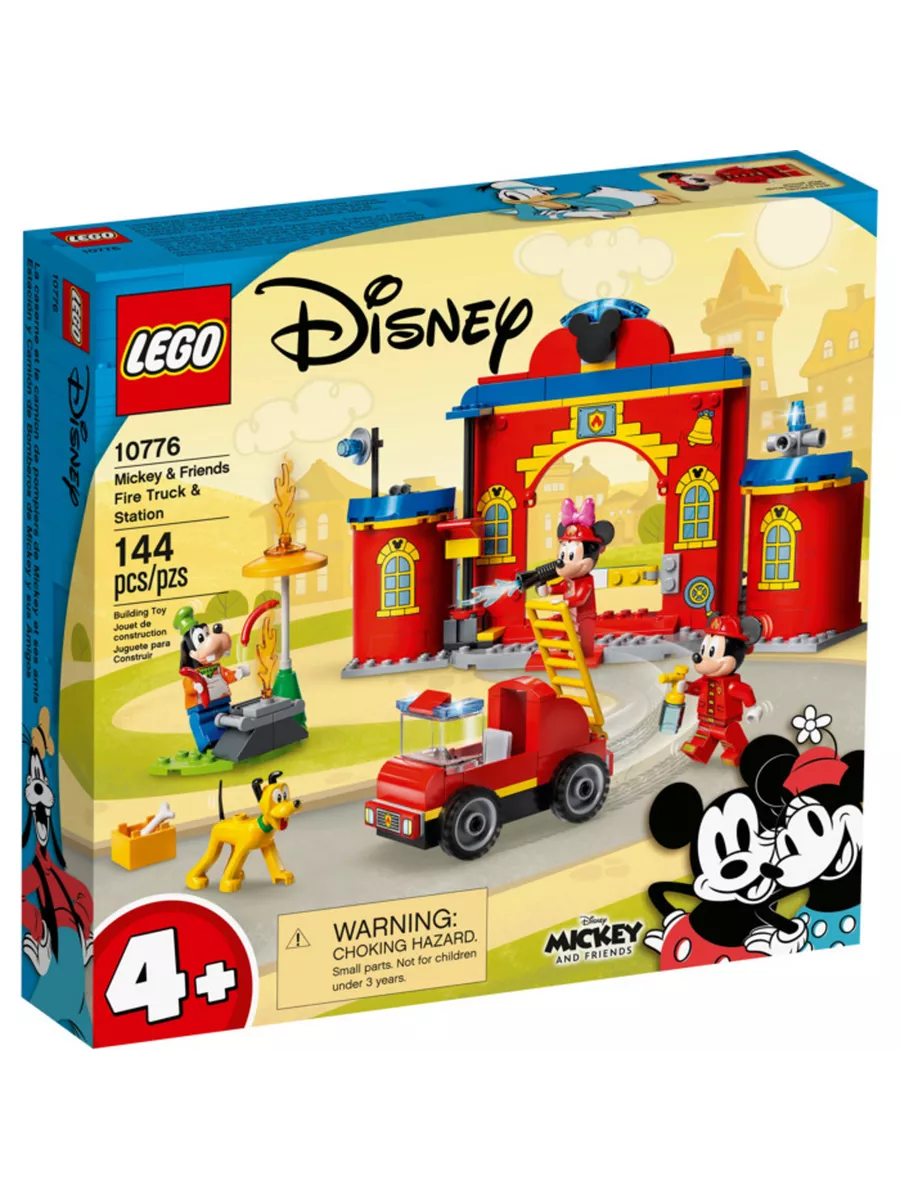 Конструктор lego Пожарная часть и машина Микки и его друзей