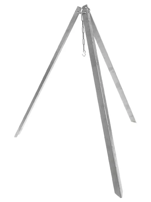 Maclay Тренога костровая стальная, 70 см, с крючком, в плёнке, 70