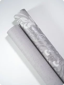 Обои бумажные однотонные БаронФон21 - 4 рулона. Купить обои на стену. Изображение 19