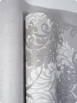 Обои бумажные однотонные БаронФон21 - 8 рулонов. Купить обои на стену. Изображение 17